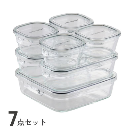 パック&レンジ 7点セット