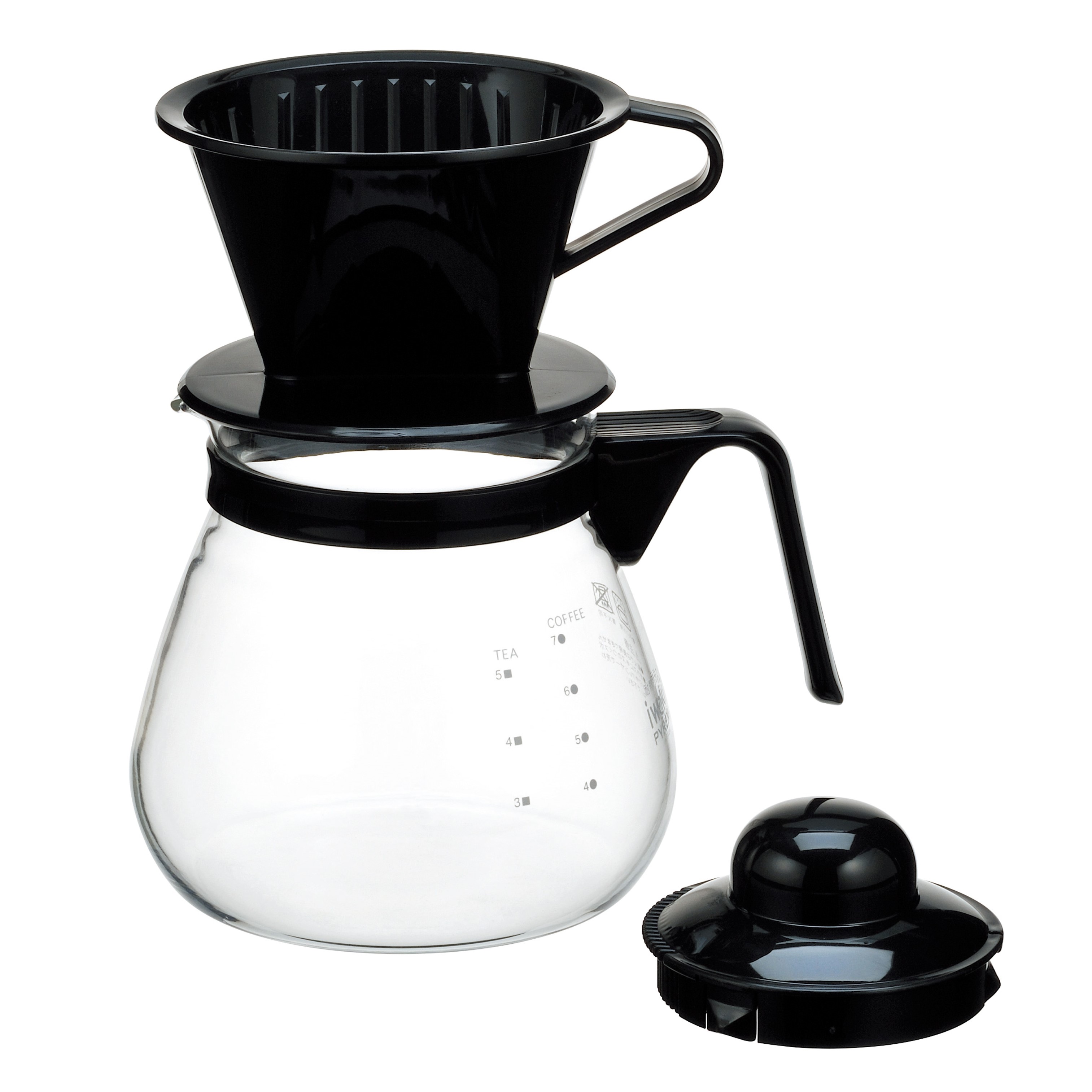 SNOWTOP コーヒーポット＆ドリッパーセット 600ml(600ml（W12.5×D15.5