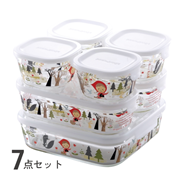 パック＆レンジ(絵柄入り) 7点セット