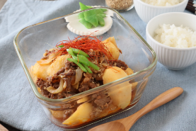 甘辛の肉じゃが