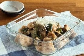 なすとピーマンのみそ炒め風