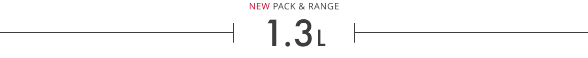 NEW PACK & RANGE 1.3l