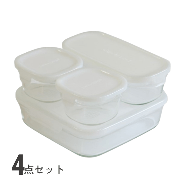 パック＆レンジ 4点セット