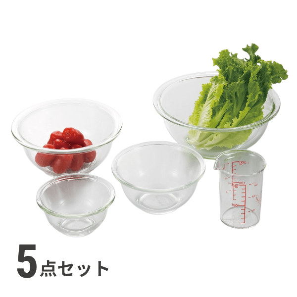 ボウル4点＆メジャー カップセット