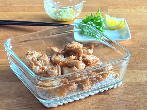 レンジでから揚げ風