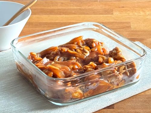 レンジで無水トマトカレー