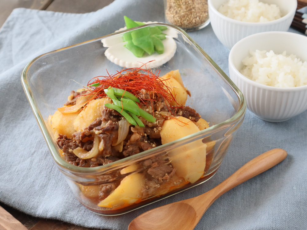 甘辛の肉じゃが